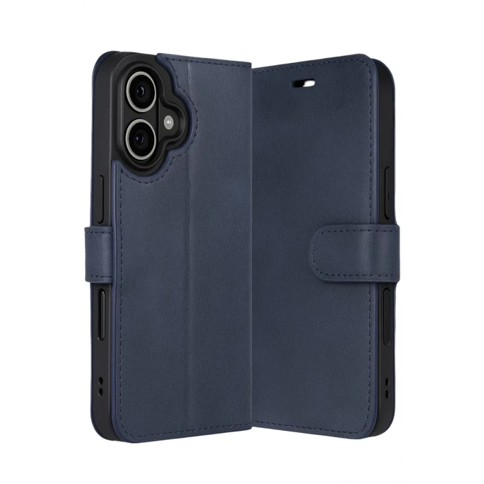 Newface Apple iPhone 17 Trend S Plus Kapaklı Kılıf - Lacivert