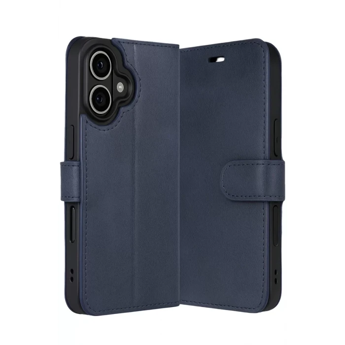 Newface Apple iPhone 17 Trend S Plus Kapaklı Kılıf - Lacivert
