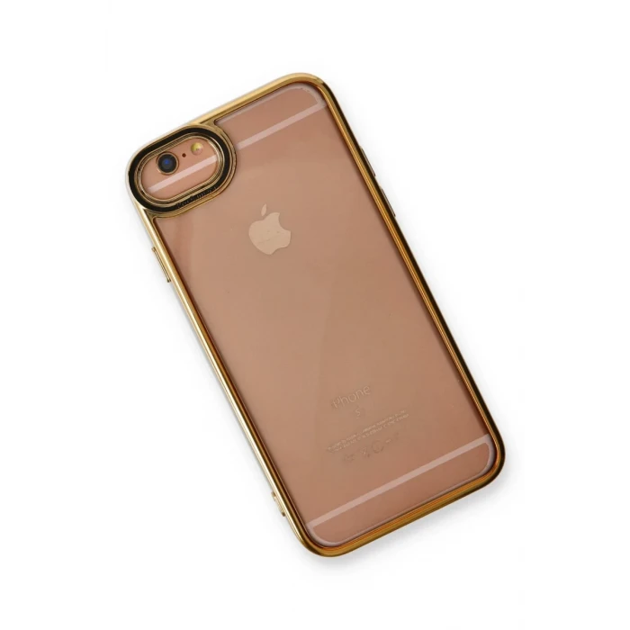 Newface Apple iPhone 6 Kılıf Liva Lens Silikon - Siyah