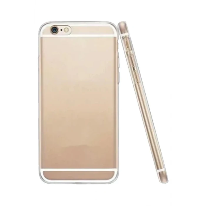 Newface Apple iPhone 6 Kılıf Lüx Şeffaf Silikon