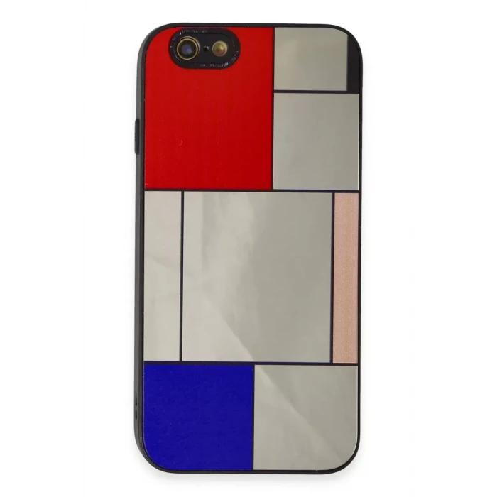 Newface Apple iPhone 6 Kılıf Mirror Desenli Kapak - Mirror - 9