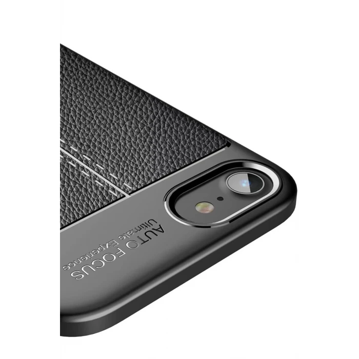 Newface Apple iPhone 7 Kılıf Auto Focus Kapak - Kırmızı