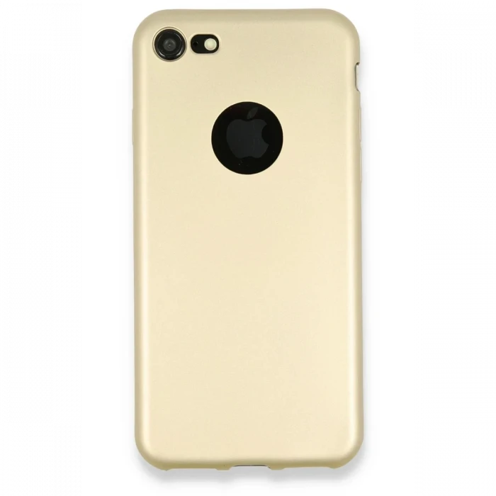 Newface Apple iPhone 7 Kılıf First Silikon - Gold