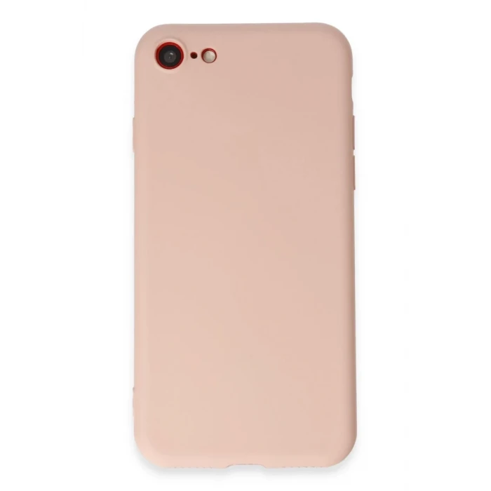 Newface Apple iPhone 7 Kılıf First Silikon - Pudra