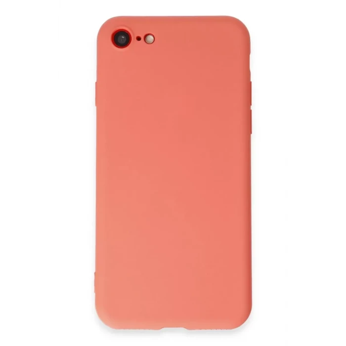 Newface Apple iPhone 7 Kılıf First Silikon - Turuncu