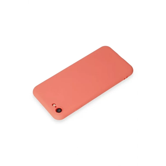 Newface Apple iPhone 7 Kılıf First Silikon - Turuncu