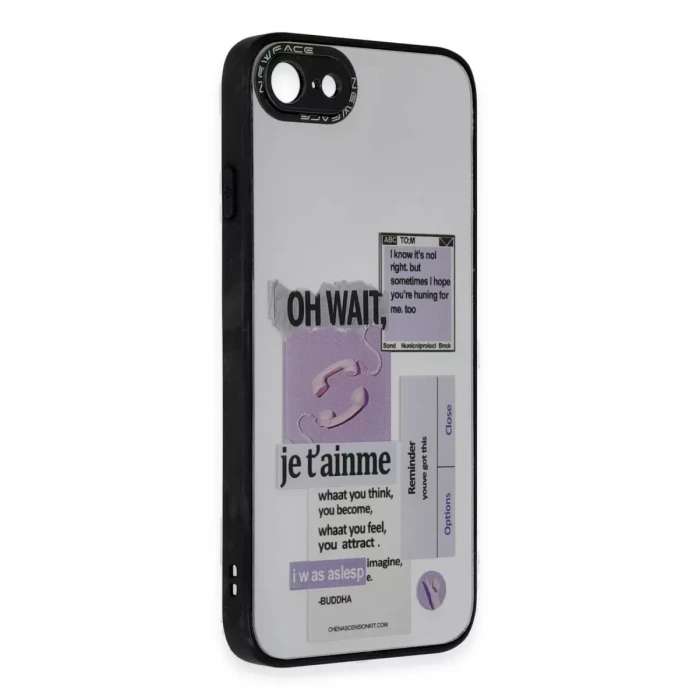 Newface Apple iPhone 7 Kılıf Mirror Desenli Kapak - Mirror - 4