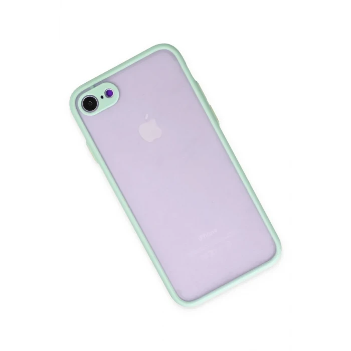Newface Apple iPhone 7 Kılıf Montreal Silikon Kapak - Turkuaz