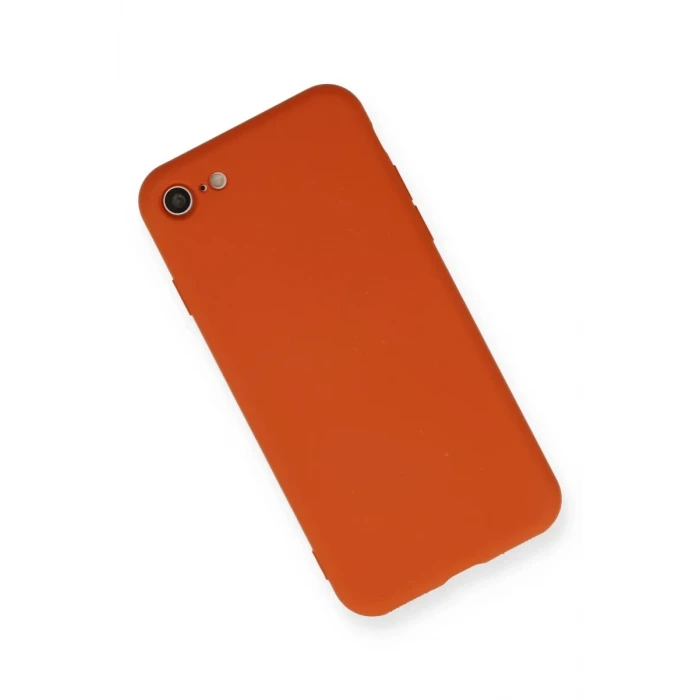 Newface Apple iPhone 7 Kılıf Nano içi Kadife Silikon - Kırmızı