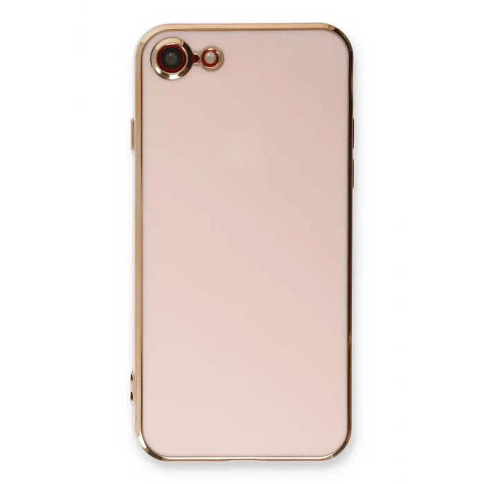 Newface Apple iPhone 7 Kılıf Volet Silikon - Pembe