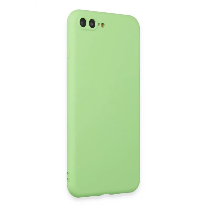 Newface Apple iPhone 7 Plus Kılıf First Silikon - Açık Yeşil