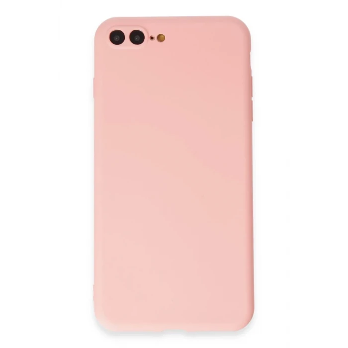 Newface Apple iPhone 7 Plus Kılıf First Silikon - Pudra