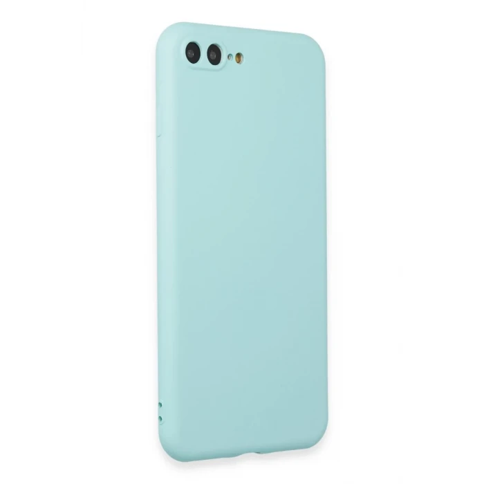 Newface Apple iPhone 7 Plus Kılıf First Silikon - Turkuaz