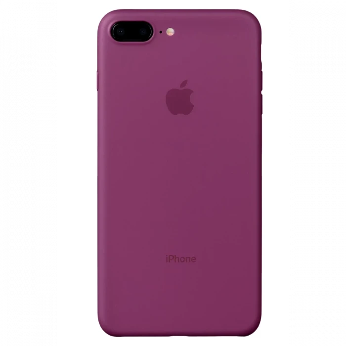 Newface Apple iPhone 8 Plus Kılıf PP Ultra İnce Kapak - Pembe