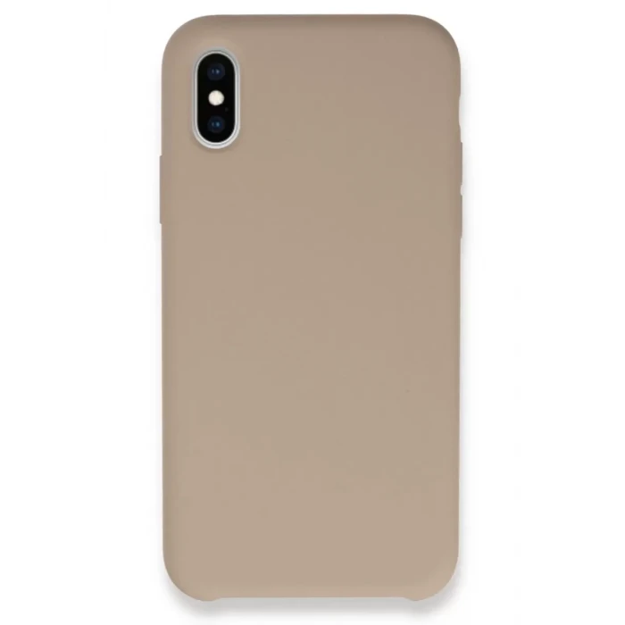 Newface Apple iPhone X Kılıf Lansman Legant Silikon - Açık Pembe