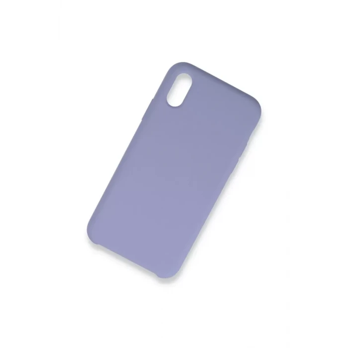 Newface Apple iPhone X Kılıf Lansman Legant Silikon - Lila