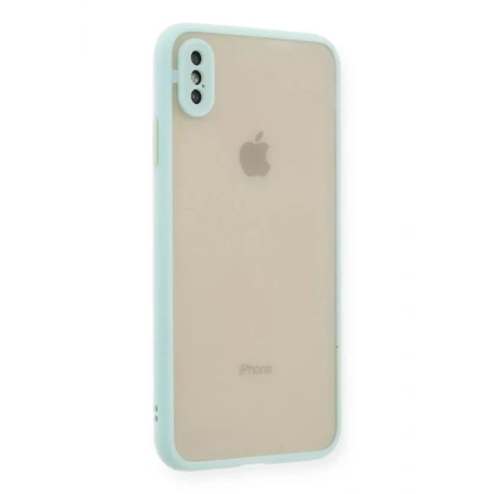 Newface Apple iPhone X Kılıf Montreal Silikon Kapak - Turkuaz