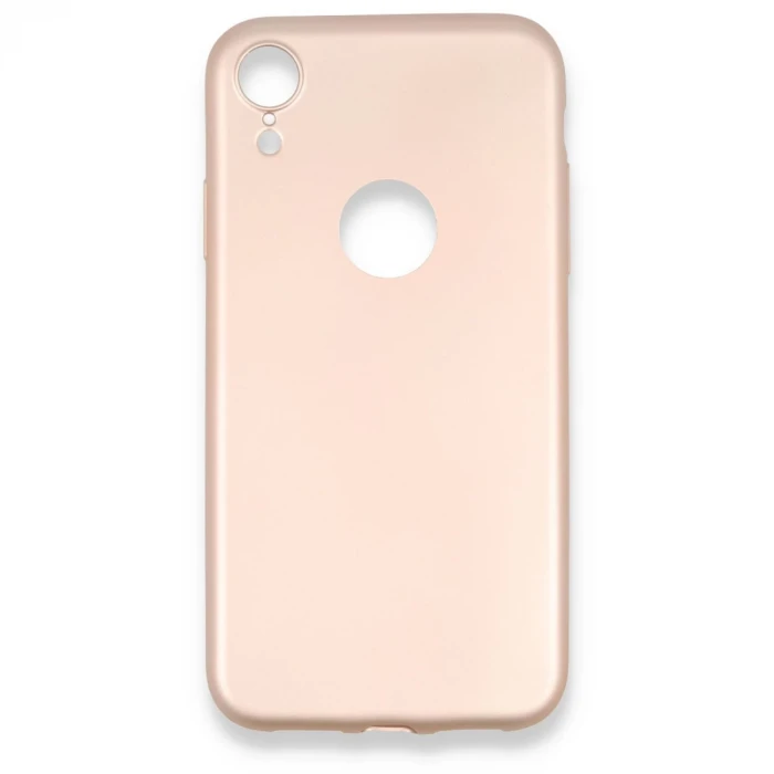 Newface Apple iPhone XR Kılıf First Silikon - Rose Gold