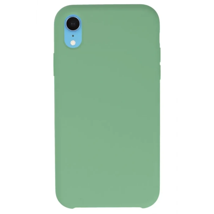 Newface Apple iPhone XR Kılıf Lansman Legant Silikon - Yeşil