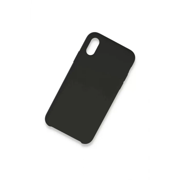 Newface Apple iPhone XS Max Kılıf Lansman Legant Silikon - Siyah