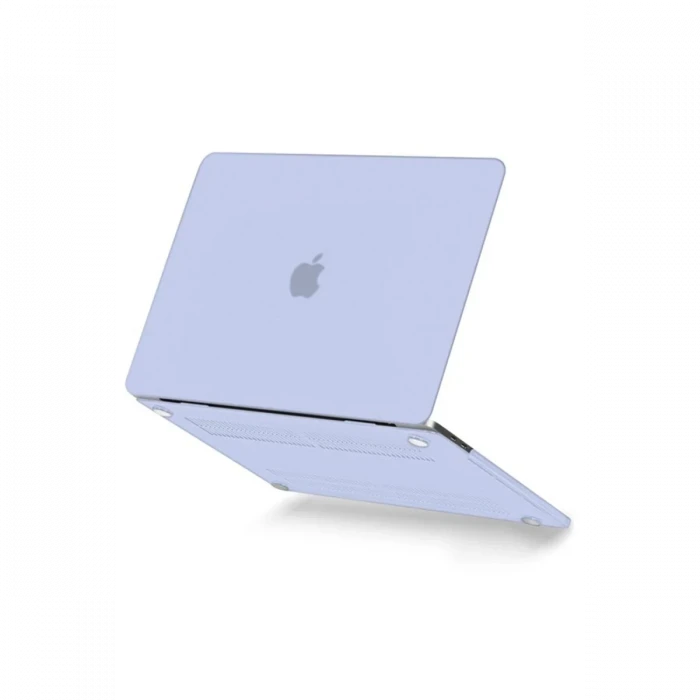 Newface Apple Macbook Pro 13 2020 Macbook Buzlu Kapak - Lila
