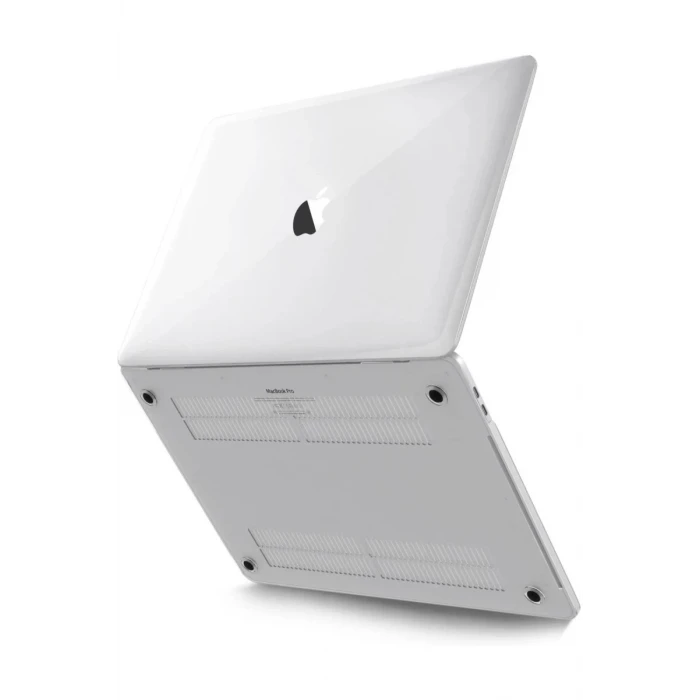 Newface Apple Macbook Pro 13 2021 Macbook Buzlu Kapak - Şeffaf