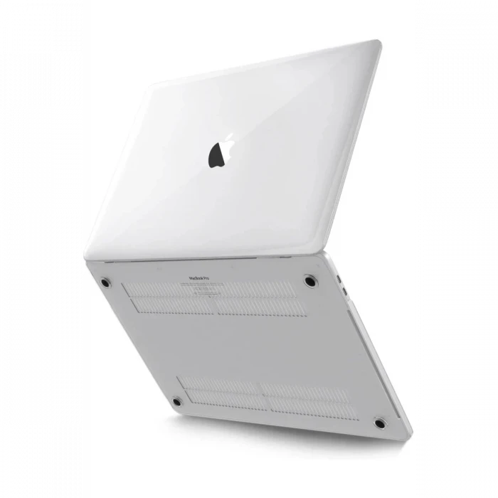 Newface Apple Macbook Pro 13 2021 Macbook Buzlu Kapak - Şeffaf