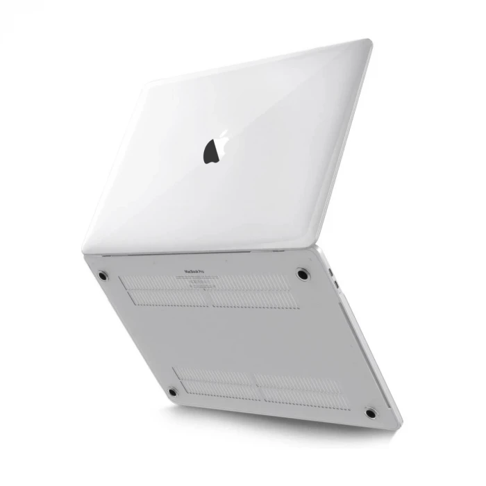 Newface Apple Macbook Pro 16.2 2021 Macbook Buzlu Kapak - Şeffaf