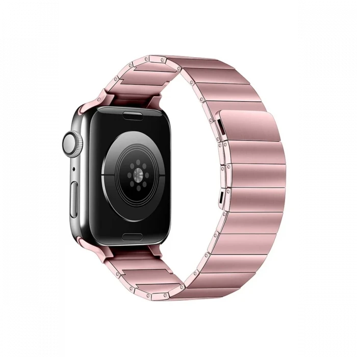 Newface Apple Watch 38mm KR404 Huks Kordon - Rose Gold