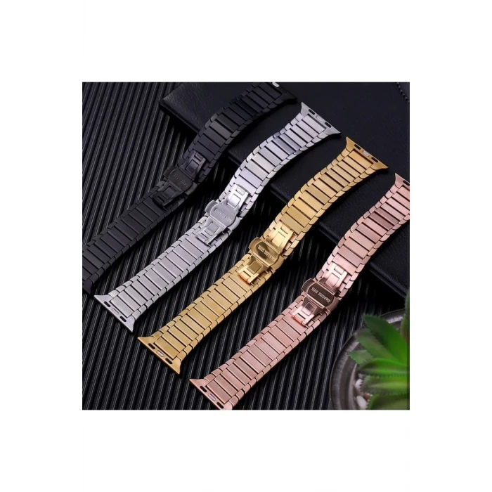 Newface Apple Watch 38mm KR413 Fine Steel Kordon - Rose