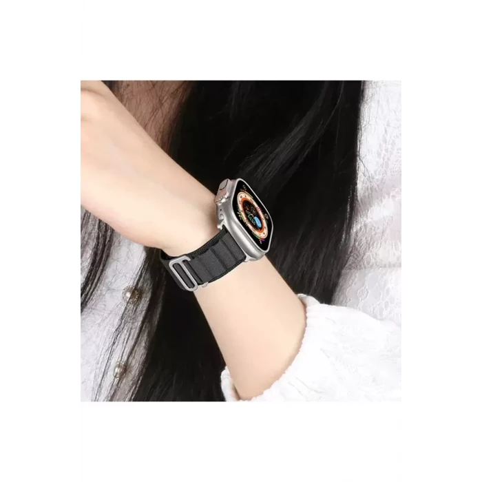 Newface Apple Watch 38mm Mountain Kordon - Gri