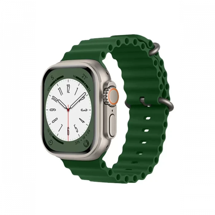 Newface Apple Watch 38mm Ocean Kordon - Koyu Yeşil