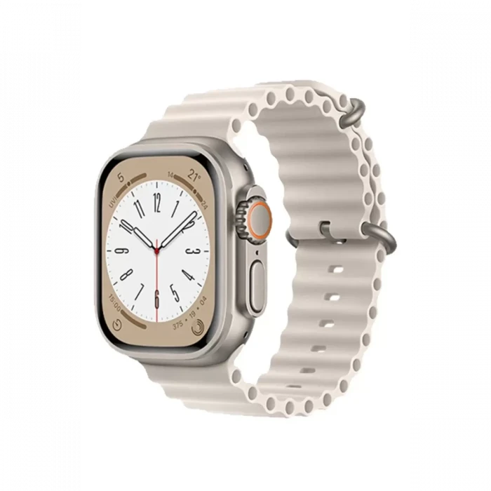 Newface Apple Watch 38mm Ocean Kordon - Krem