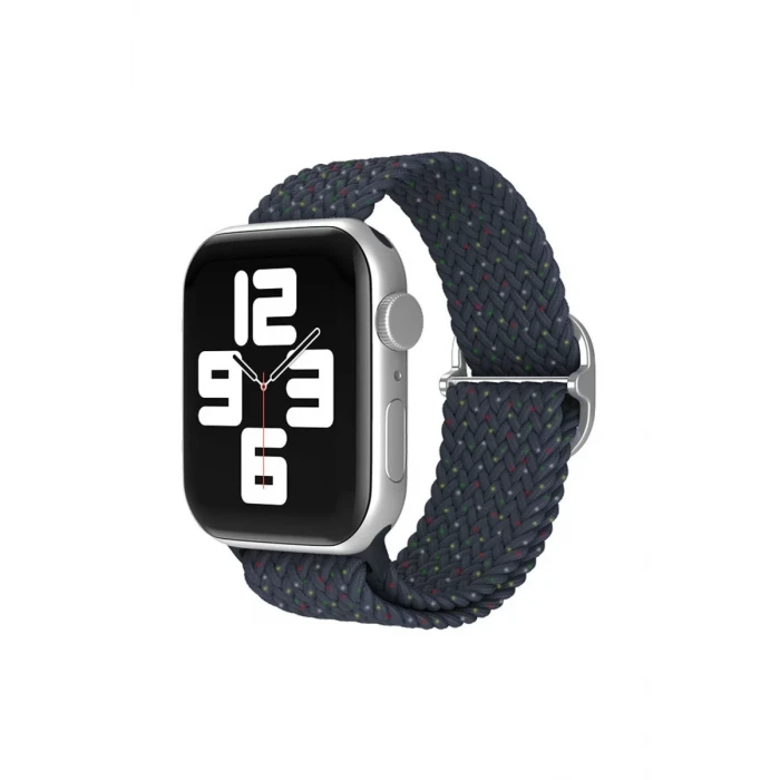 Newface Apple Watch 38mm Star Kordon - Benekli Lacivert