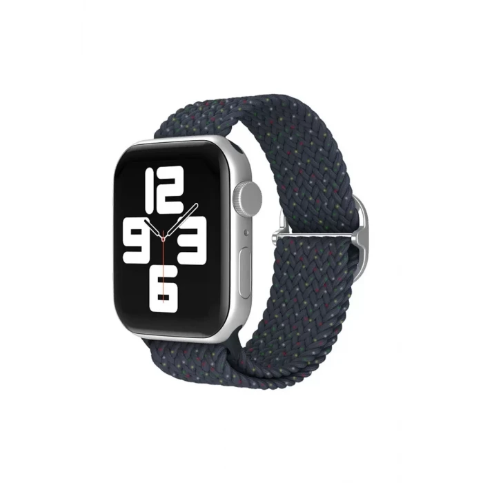Newface Apple Watch 38mm Star Kordon - Benekli Lacivert
