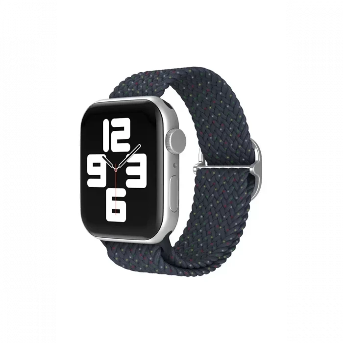 Newface Apple Watch 38mm Star Kordon - Benekli Lacivert