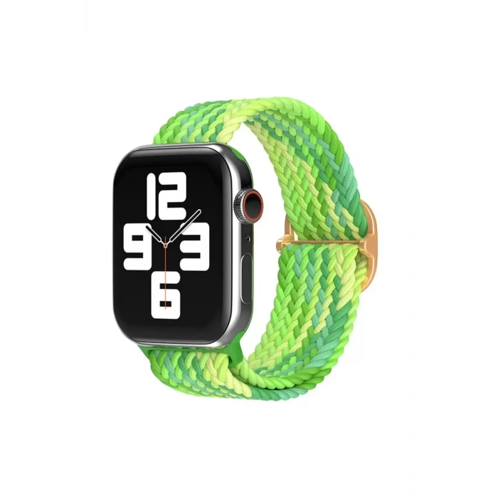 Newface Apple Watch 38mm Star Kordon - Turkuaz-Yeşil