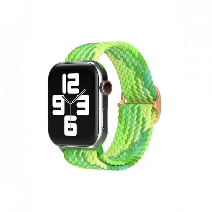 Newface Apple Watch 38mm Star Kordon - Turkuaz-Yeşil