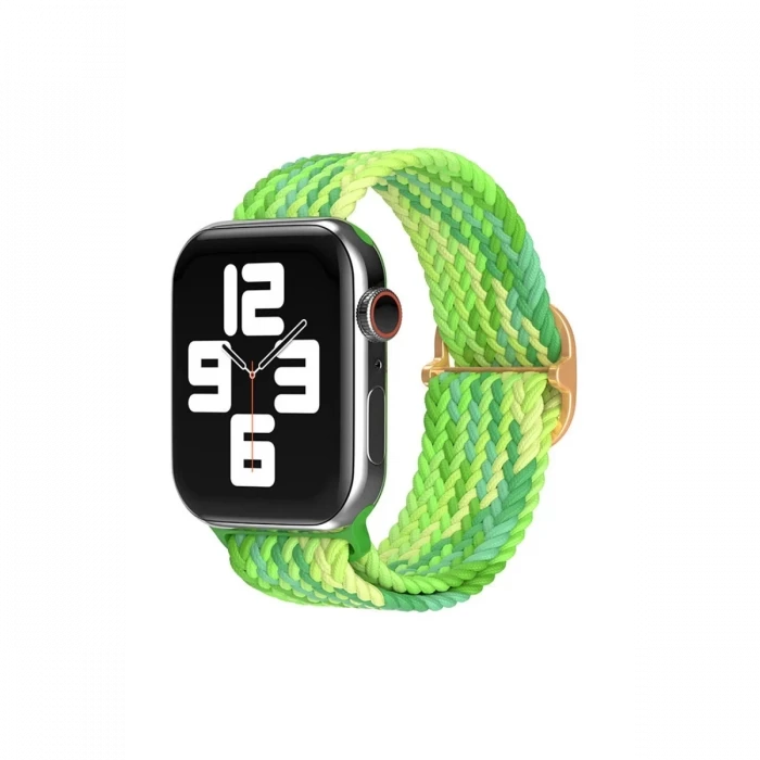 Newface Apple Watch 38mm Star Kordon - Turkuaz-Yeşil