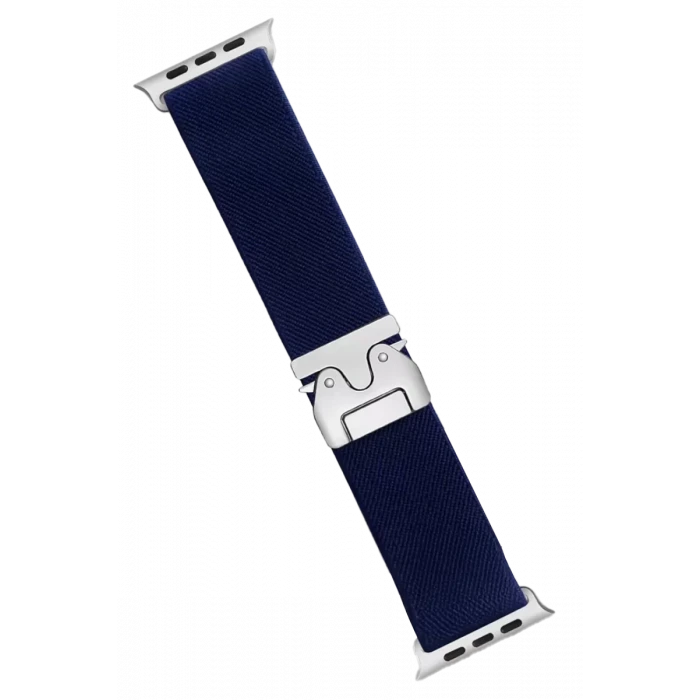Newface Apple Watch 42mm Forest Kumaş Kordon - Lacivert