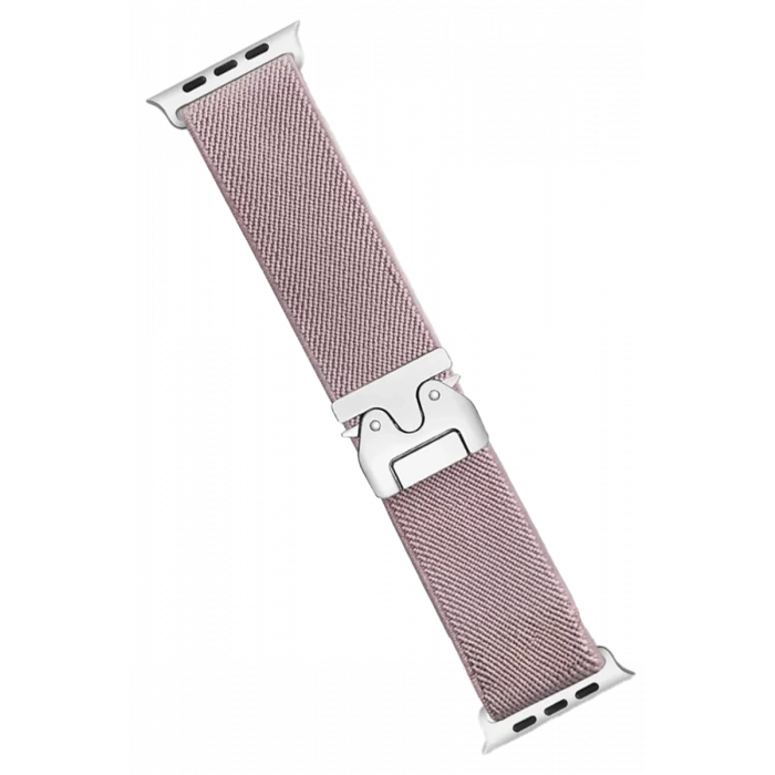 Newface Apple Watch 42mm Forest Kumaş Kordon - Lila