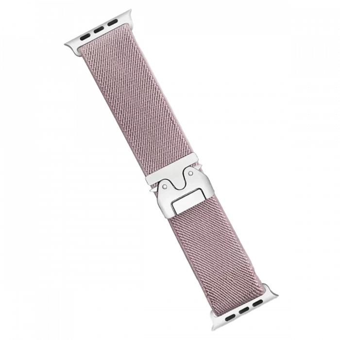 Newface Apple Watch 42mm Forest Kumaş Kordon - Lila