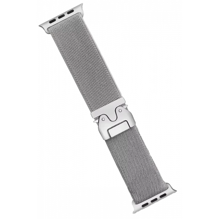 Newface Apple Watch 42mm Forest Kumaş Kordon - Titan Gri