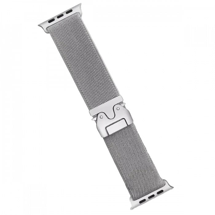 Newface Apple Watch 42mm Forest Kumaş Kordon - Titan Gri