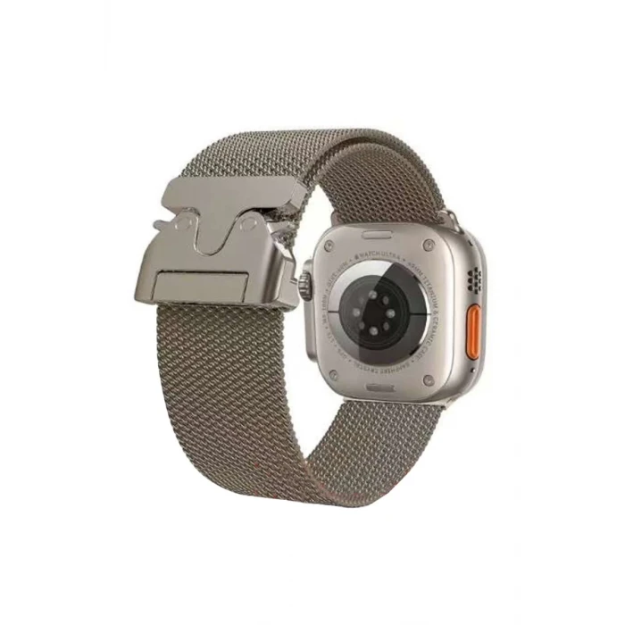 Newface Apple Watch 42mm Milano Metal Kordon - Desert