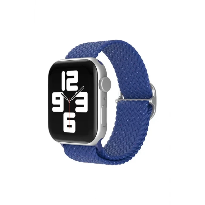 Newface Apple Watch 42mm Star Kordon - Benekli Mavi
