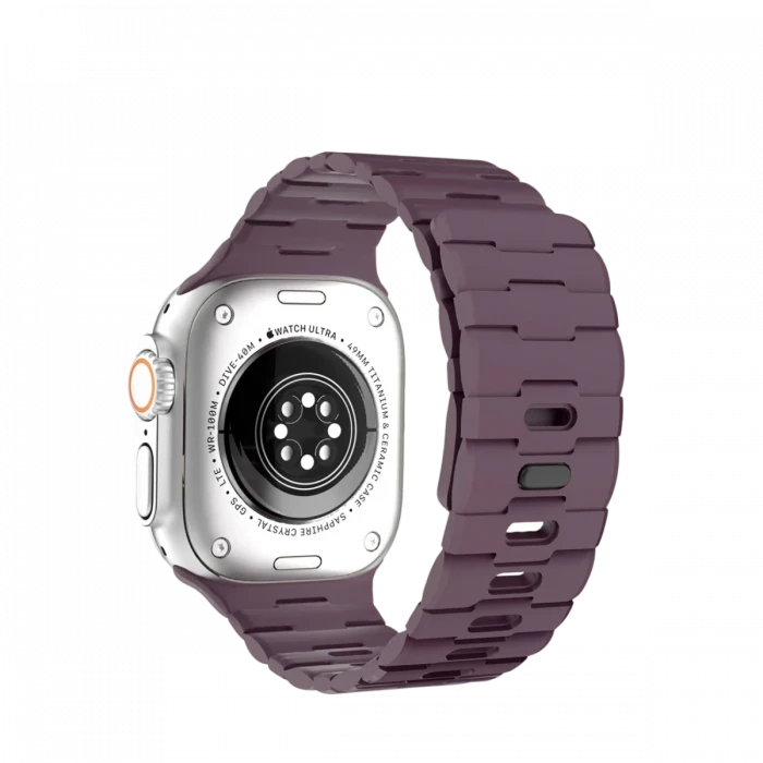 Newface Apple Watch Ultra 49mm Wowen Kordon - Bordo