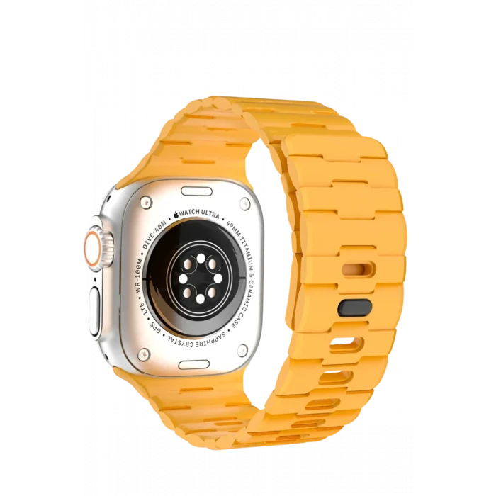 Newface Apple Watch Ultra 49mm Wowen Kordon - Sarı