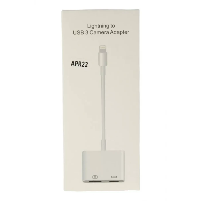 Newface APR22 Iphone Otg 2in1 - Beyaz