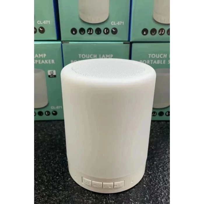 Newface CL-671 Şarjlı Dokunmatik Gece Lambalı Bluetooth Hoparlör